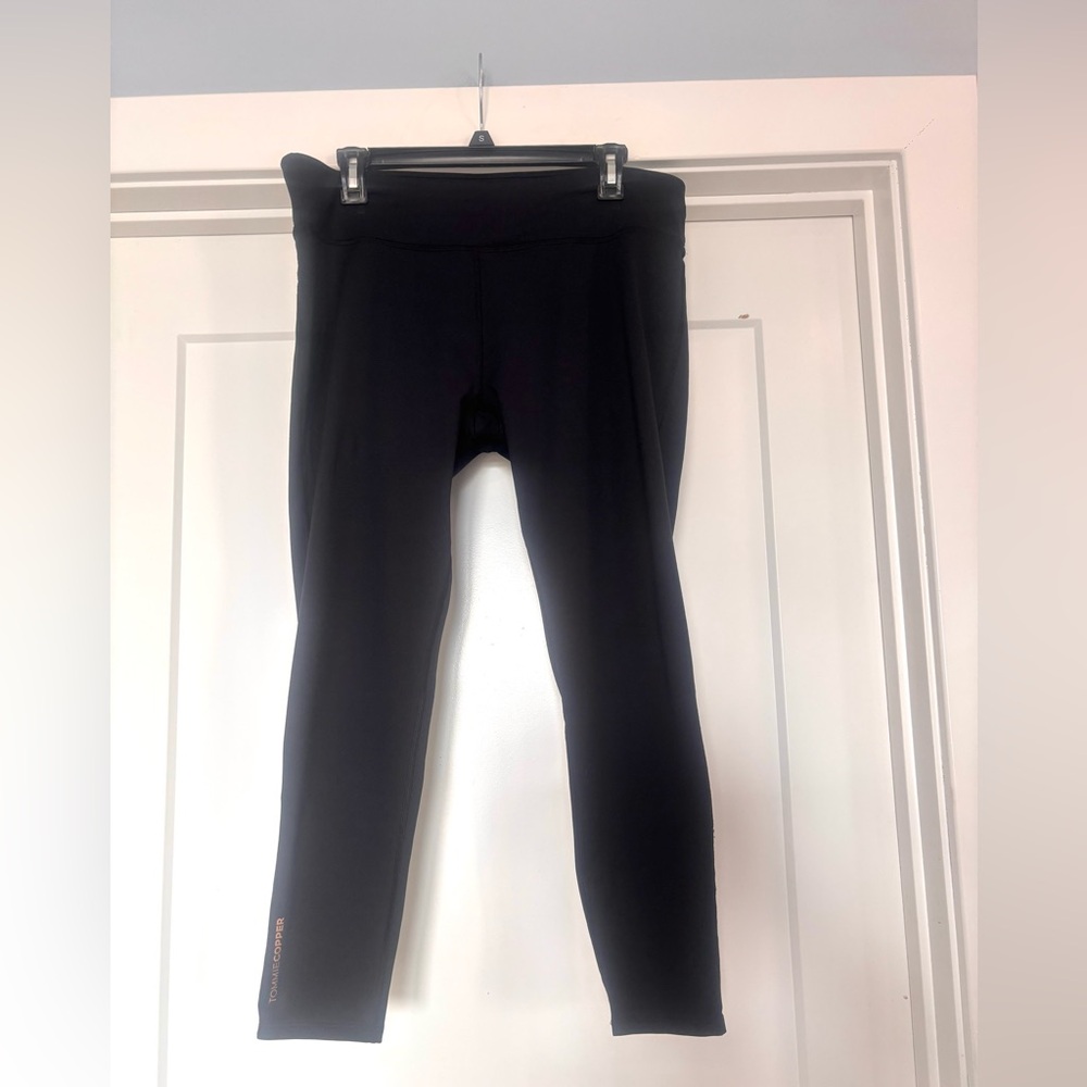 Tommie Copper Black Copper Znergy Compression Athletic Capri Leggings- Size 2XL